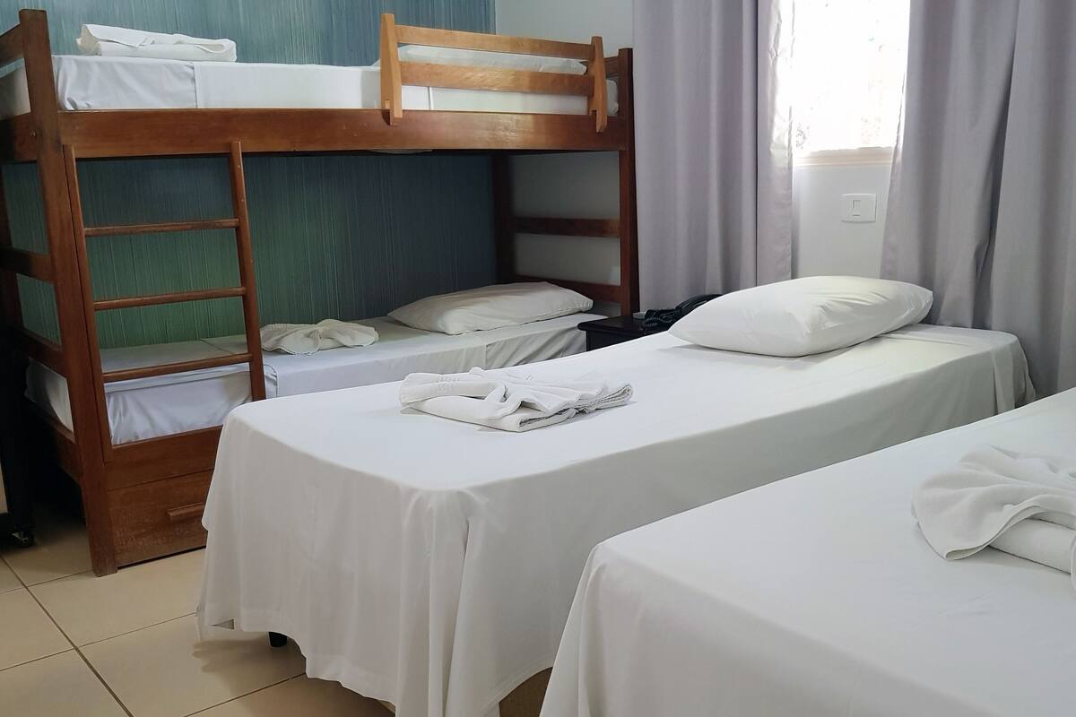 quadruple room | minibar, in-room safe, free cots/infant beds, travel cot