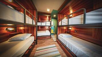 Free WiFi, bed sheets