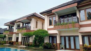 Fachada de la propiedad