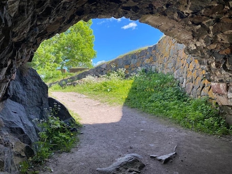 Garden. Hostel Suomenlinna
