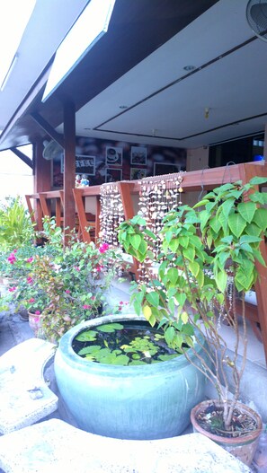 Façade de l’hébergement