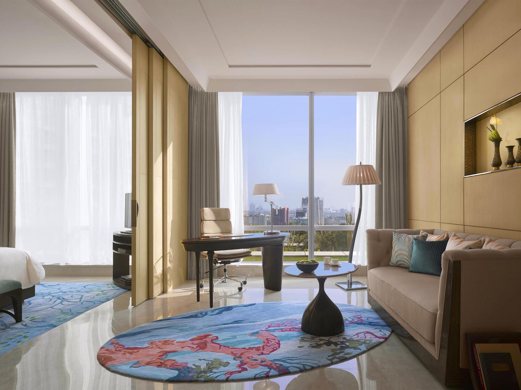 Raffles, Chambre, 1 très grand lit, fumeur, vue sur le jardin | 1 chambre, draps en coton égyptien, literie de qualité, minibar