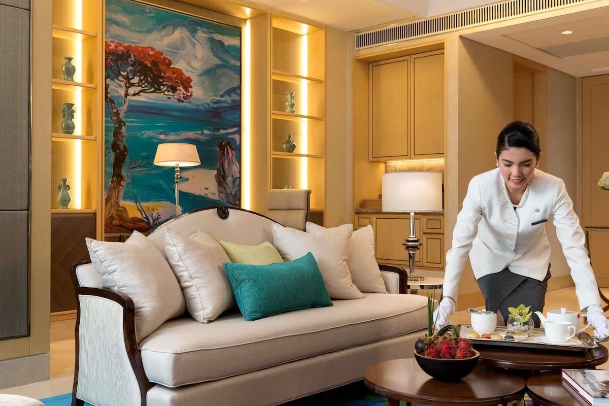 1 bedroom, Egyptian cotton sheets, premium bedding, minibar