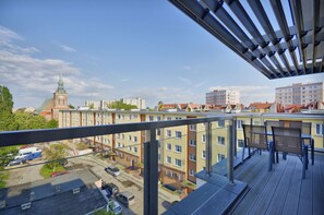 Loftsværelse - 1 soveværelse - balkon (2 floors, 4 people) | Balkon