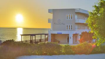 Front of property – evening/night