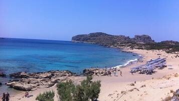 Beach nearby, beach cabanas