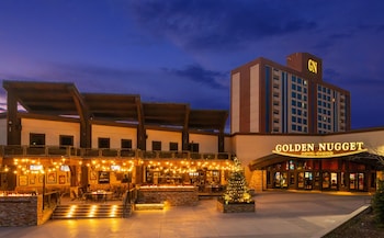 Premium bedding, in-room safe, iron/ironing board at Golden Nugget Hotel & Casino Lake Tahoe 