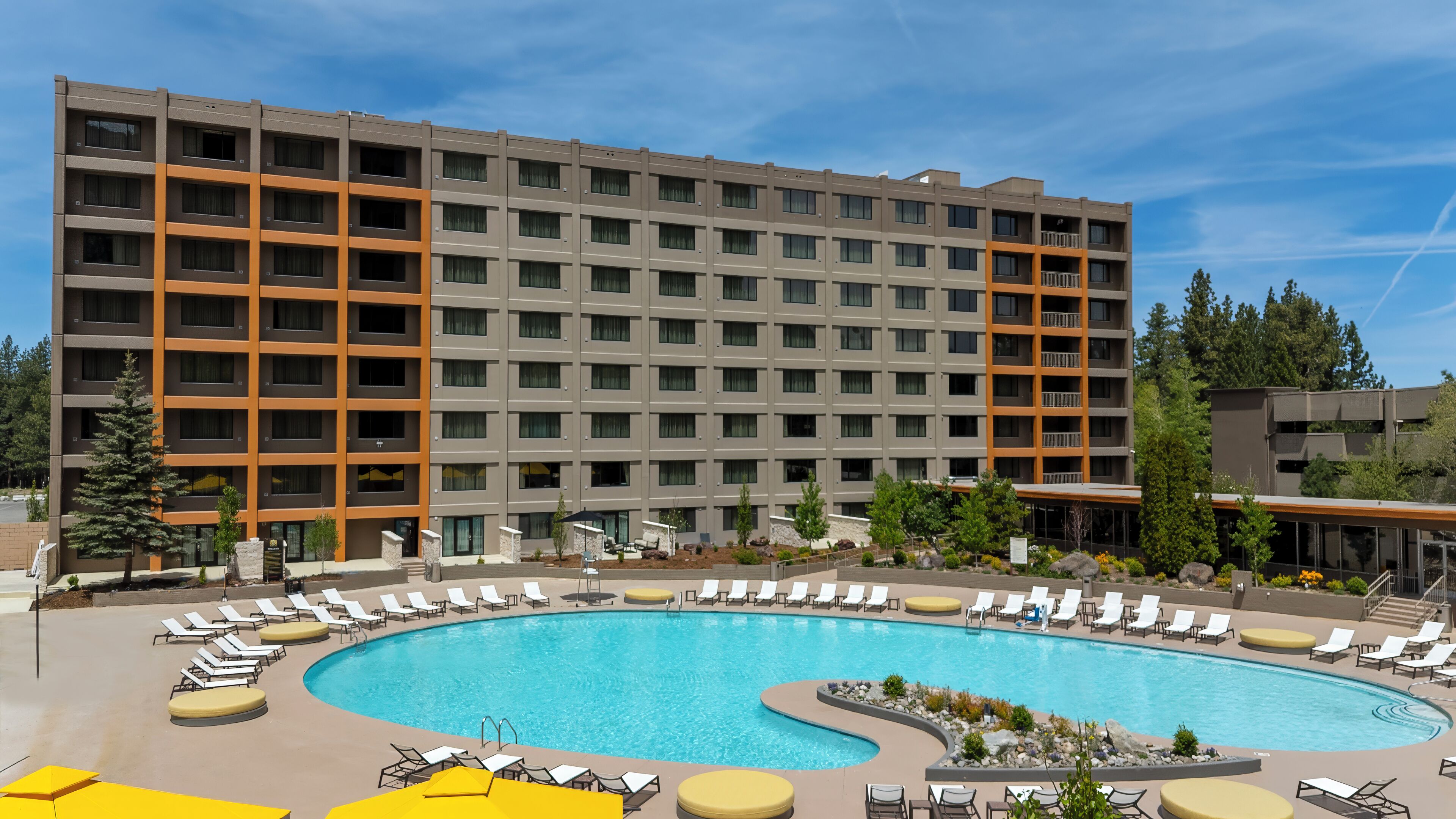 Seasonal outdoor pool