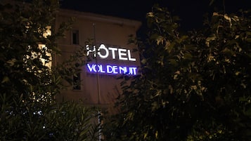 Front of property – evening/night