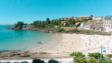 Beach nearby, white sand