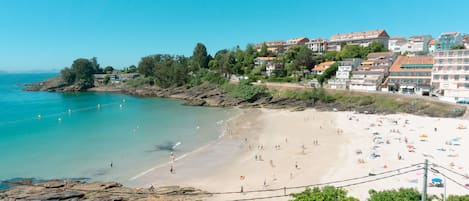 Beach nearby, white sand