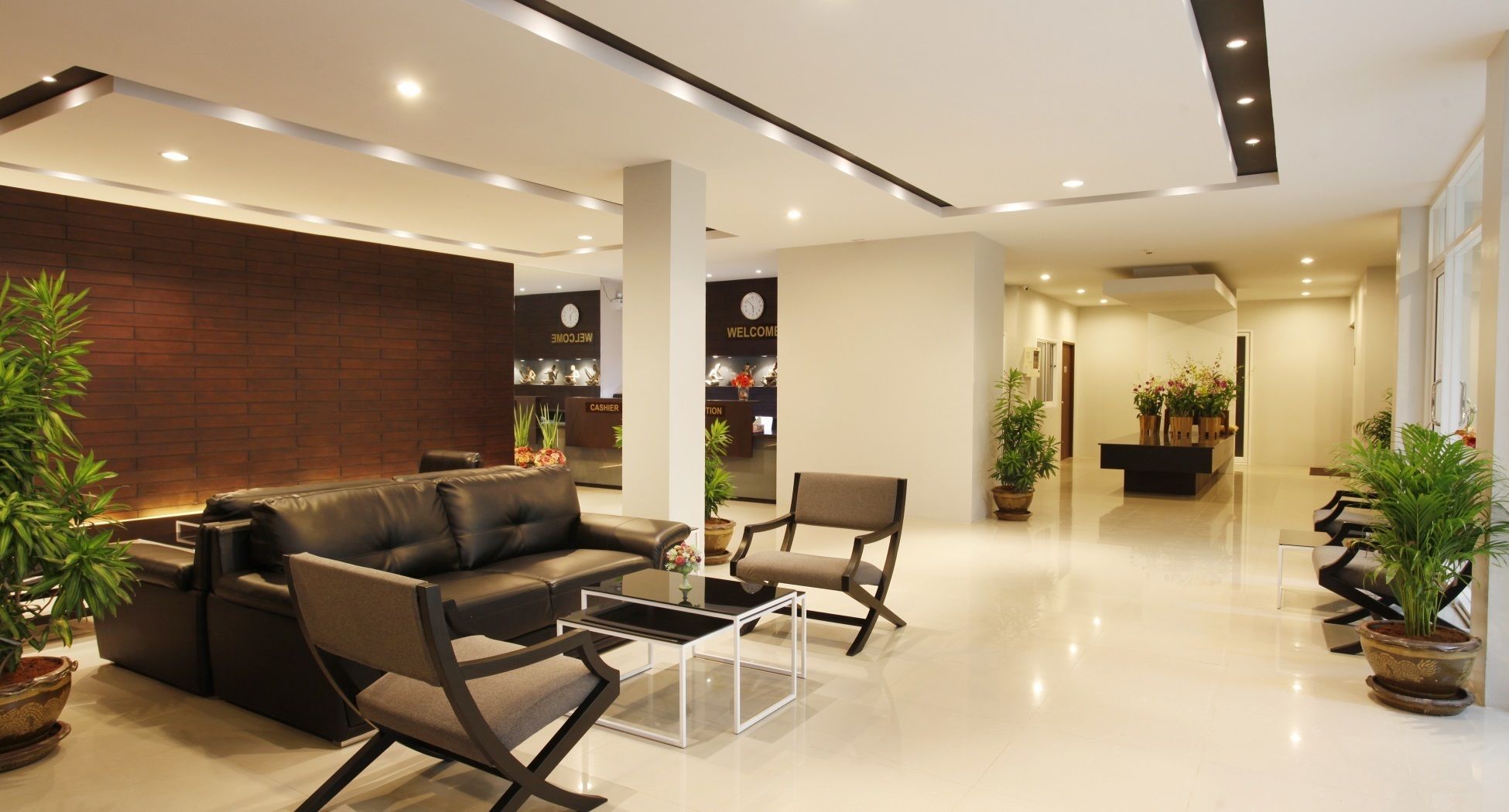 Sitzecke in der Lobby