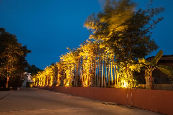 Uitzicht vanuit accommodatie