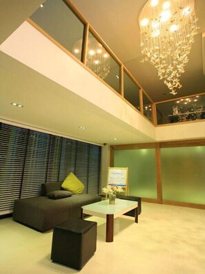 Sitzecke in der Lobby