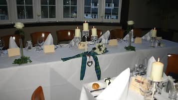Indoor wedding