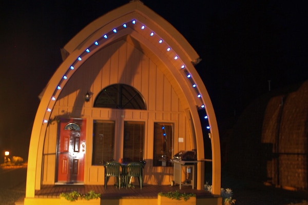 Front of property - evening/night