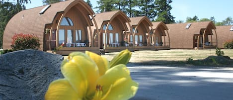 Chalet rustique | Vue sur le complexe
