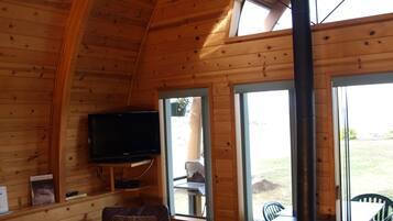 Ferienhütte | Wohnzimmer | Flachbildfernseher