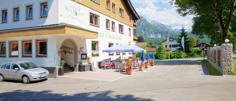 Voorkant van accommodatie