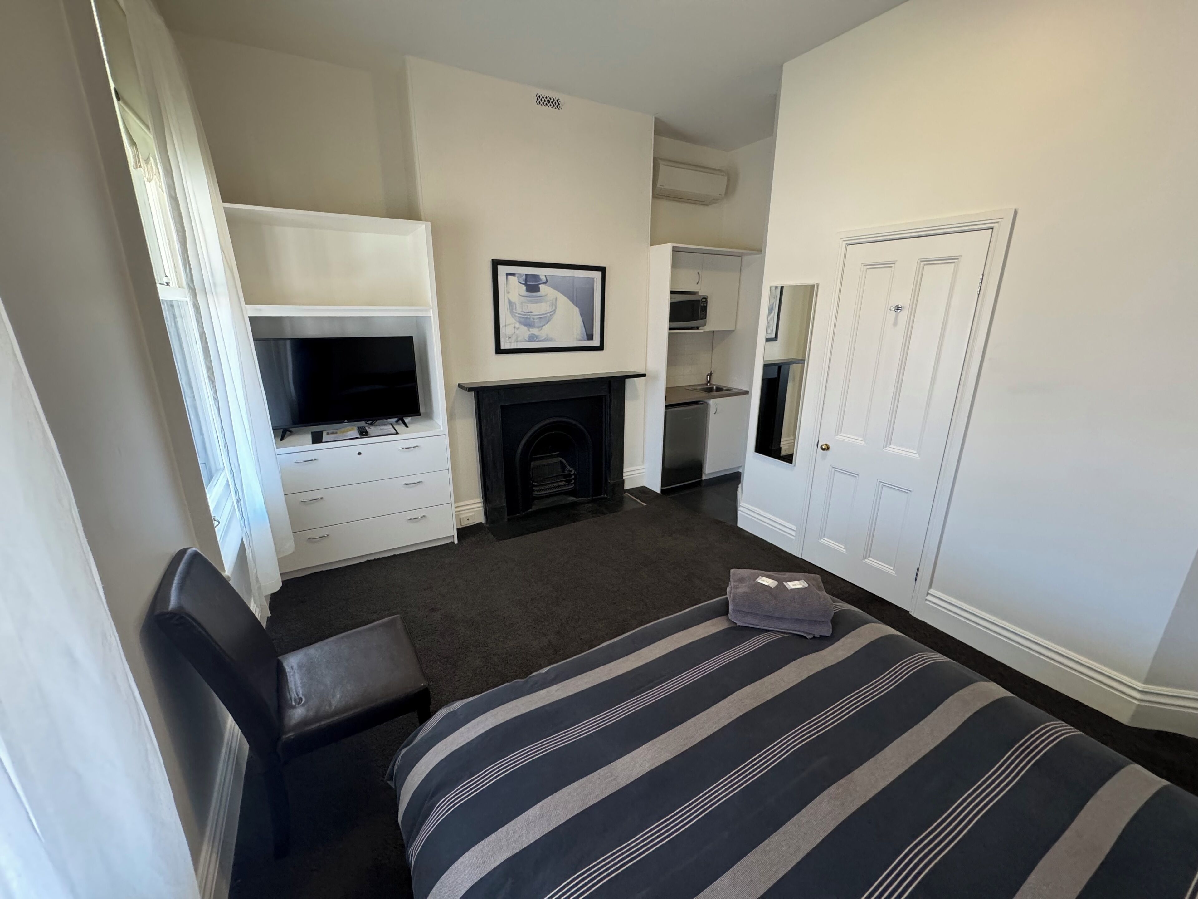 經濟客房, 露台 (Maisonette) | 獨特設計、獨特裝修、書桌、熨斗/熨衫板