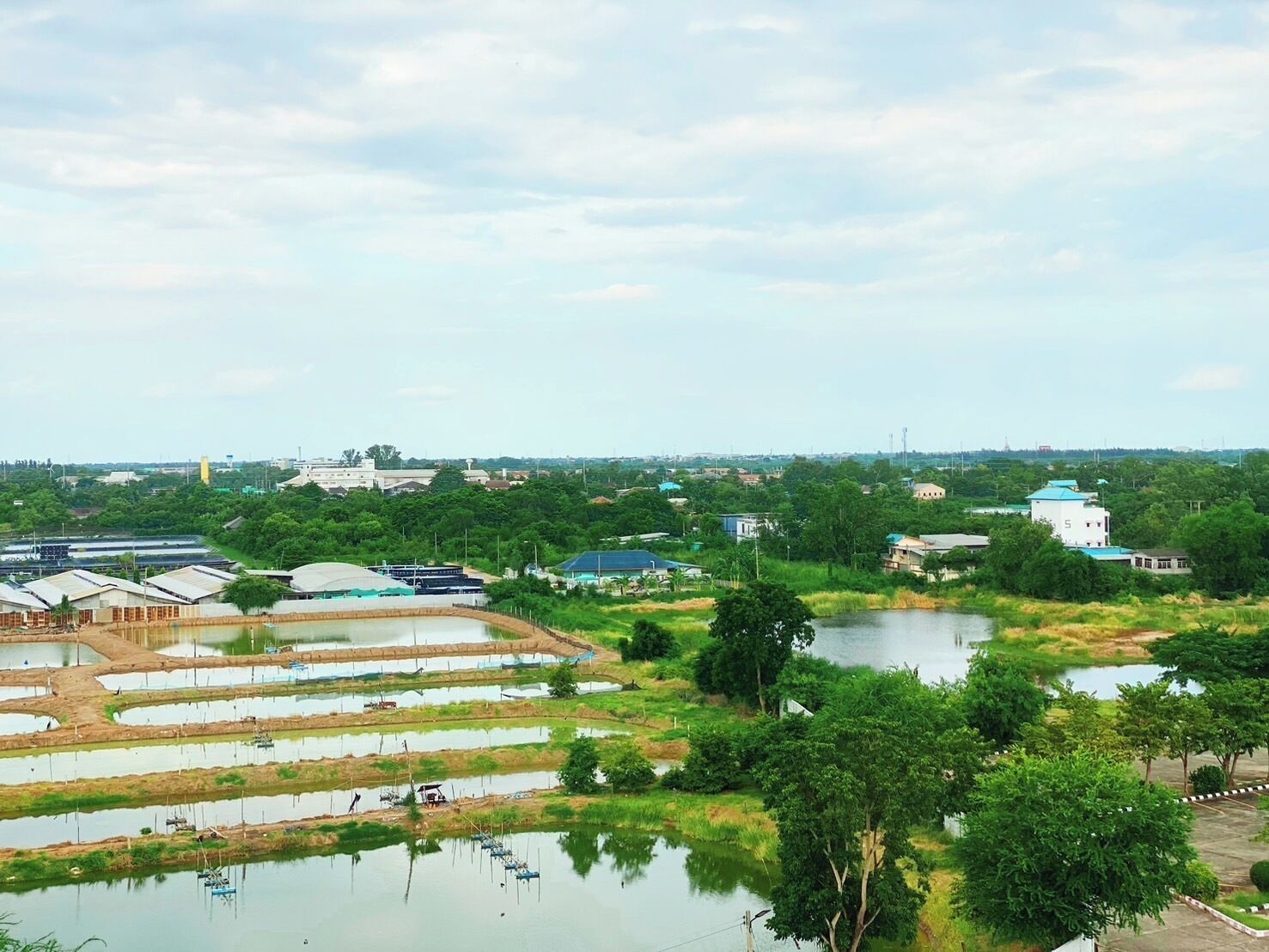 Byudsigt fra overnatningsstedet