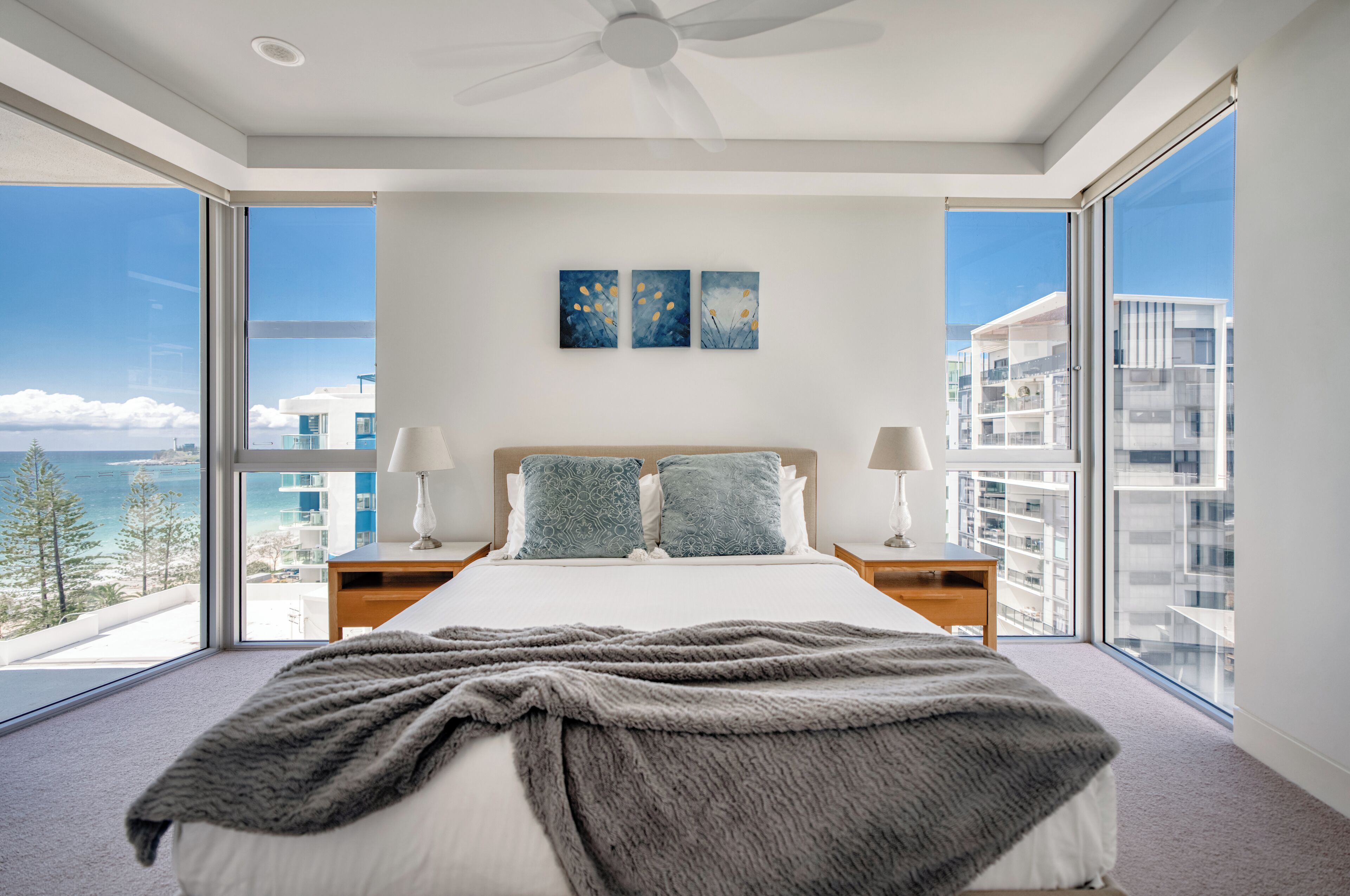 4 Bedroom Luxe Apartment | Premium bedding, individually decorated, individually furnished