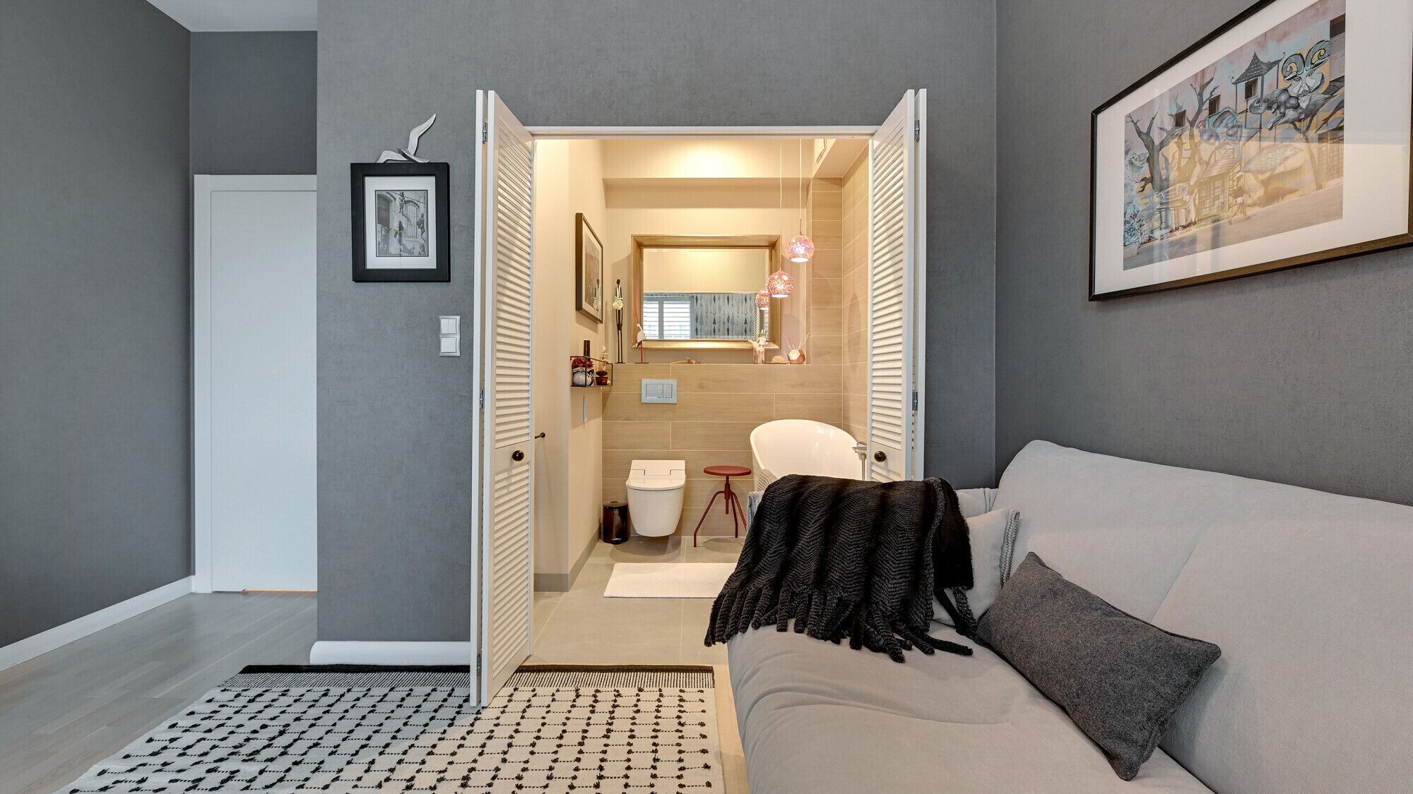 Classic Apartment, 1 Bedroom, Balcony (4 people) | Premium bedding, individually decorated, individually furnished