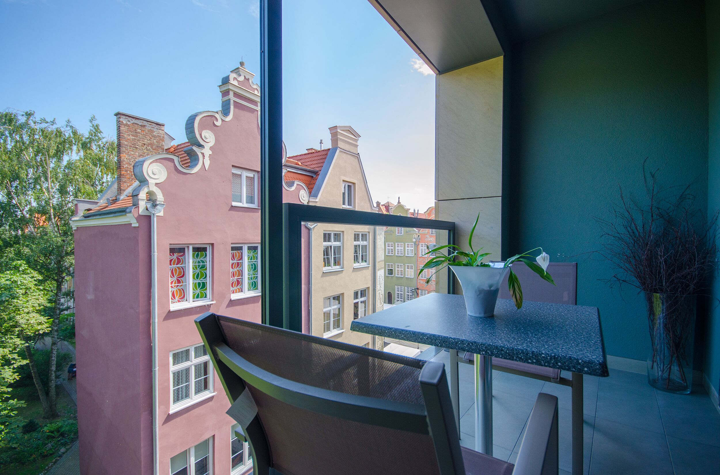 deluxe studio (2 people) | view from room