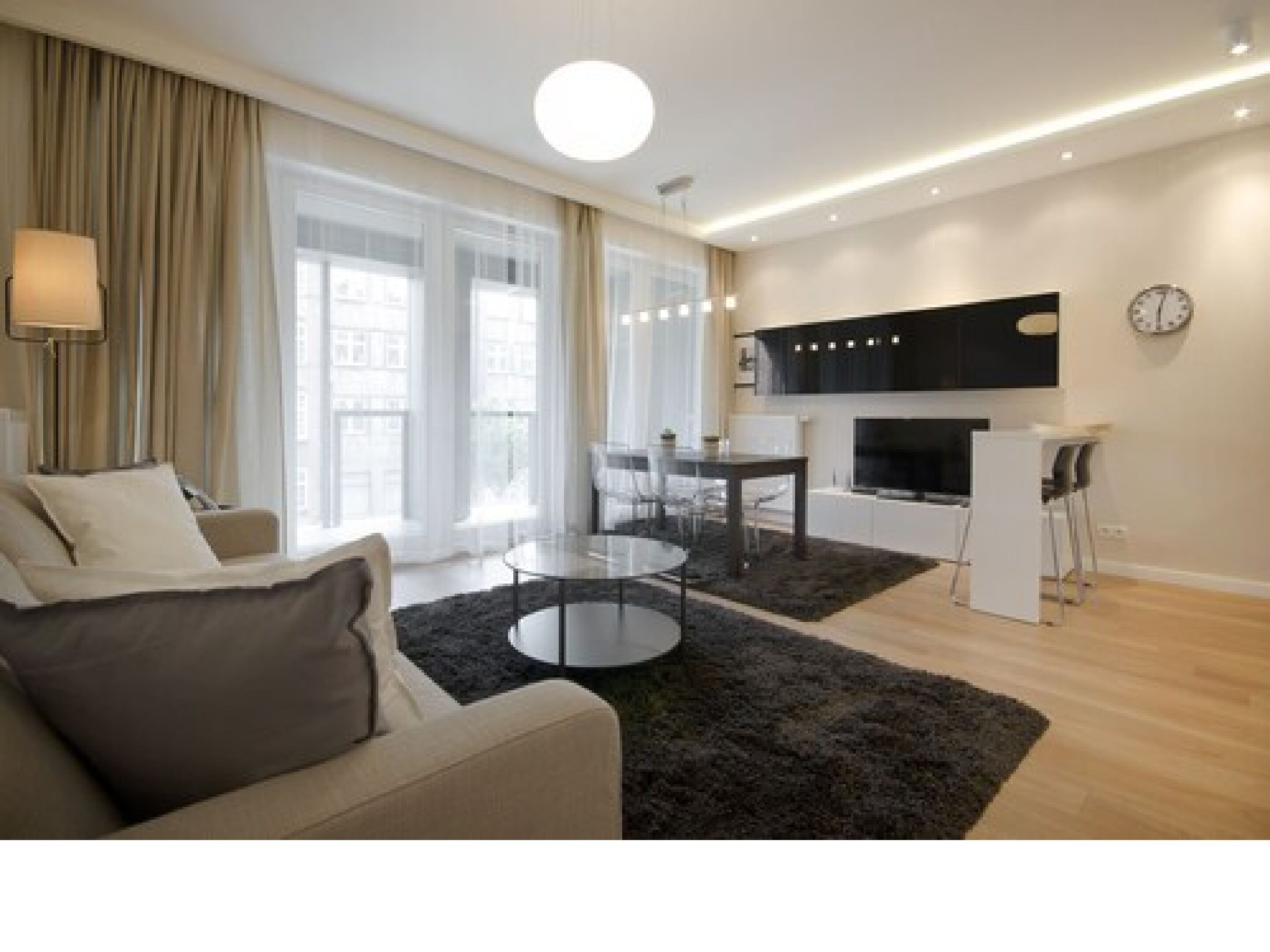 apartment, 1 bedroom, balcony (4 people) | living area | lcd tv