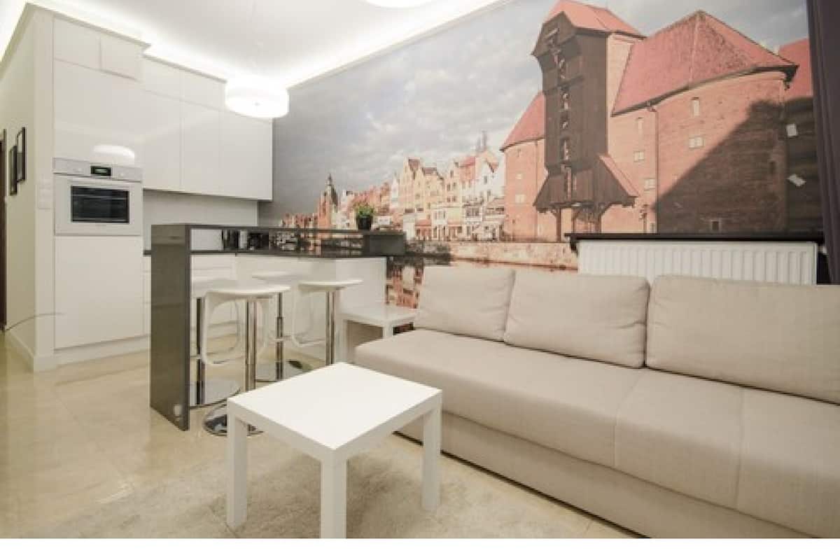 Apartment, 1 Schlafzimmer, Balkon (4 people) | Wohnbereich