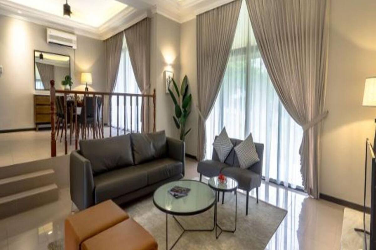 Villa, 5 habitaciones (Istana Villa) | Sábanas de algodón egipcio y ropa de cama hipoalergénica