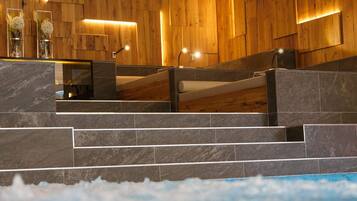 Sauna, bain Ă remous, hammam, massages