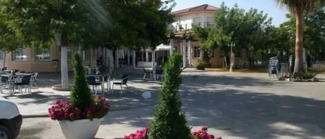 Enceinte de l’hébergement