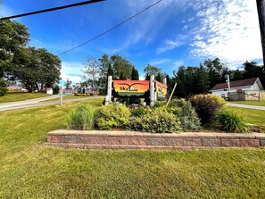 Overnatningsstedets facade