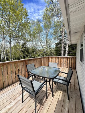 Premium Cottage, 2 Bedrooms | Terrace/patio - Skyline Cabins (Ingonish Beach)