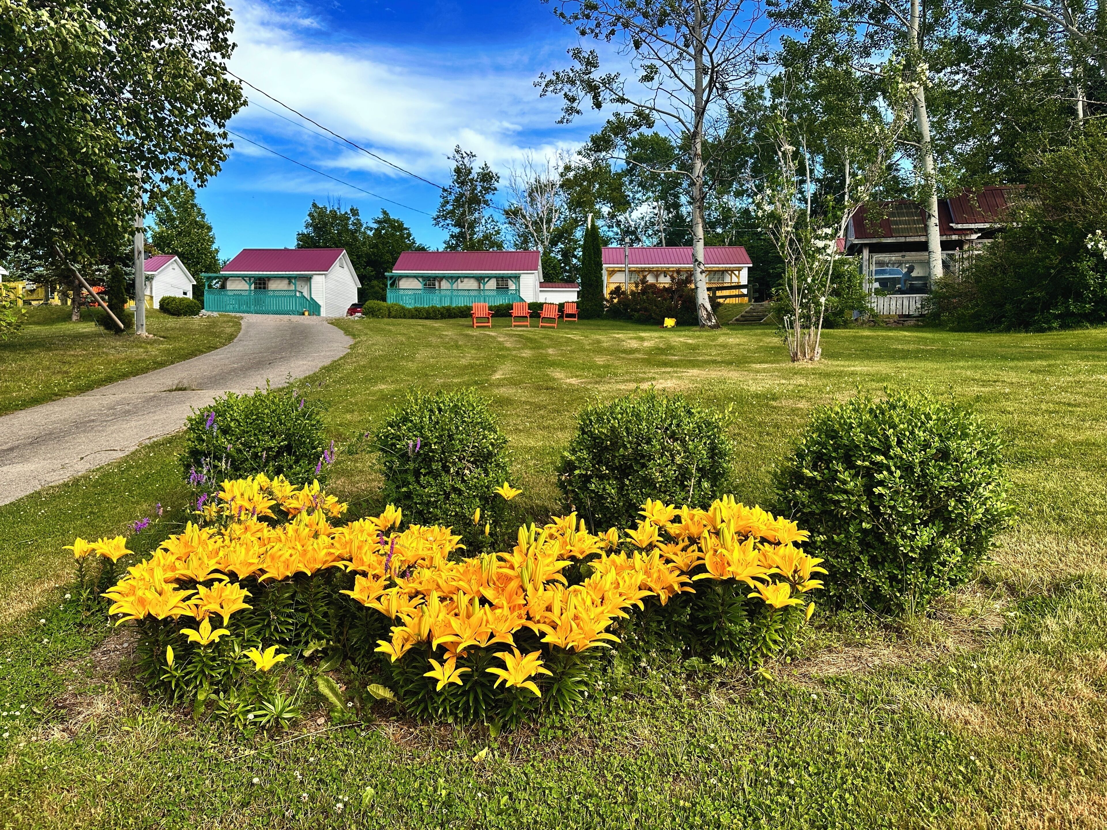 Façade de l’hébergement
