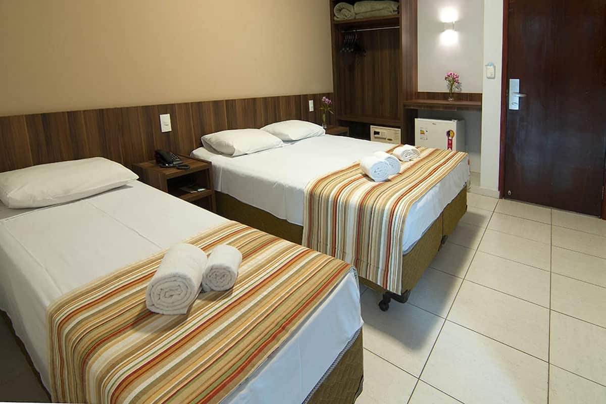 Standard Triple Room | Premium bedding, in-room safe, blackout drapes, free WiFi