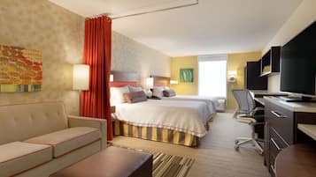 In-room safe, desk, iron/ironing board, free cribs/infant beds