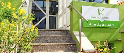 Façade de l’hébergement