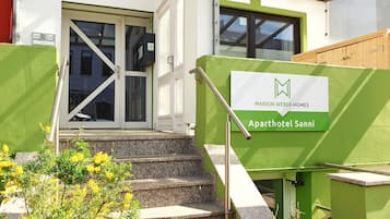 Fassade der Unterkunft