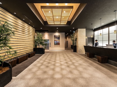 Reception. Hotel Mystays Premier Kanazawa