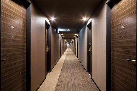 Hallway. Hotel Mystays Premier Kanazawa