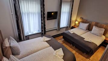 In-room safe, desk, blackout curtains, iron/ironing board