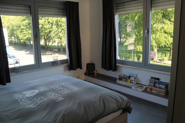 1 bedroom, premium bedding, down duvets, individually decorated