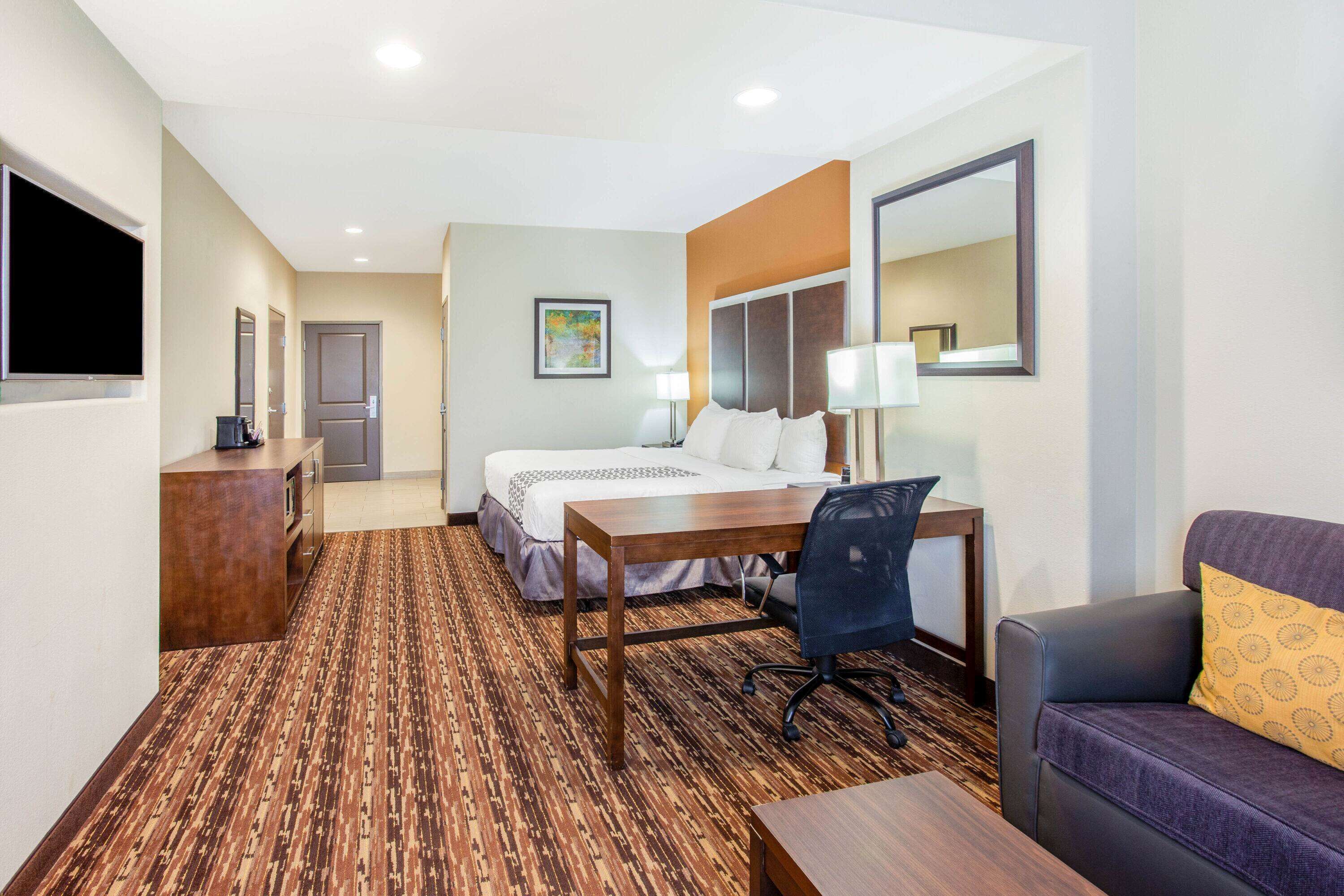 premium bedding, desk, iron/ironing board, free cots/infant beds