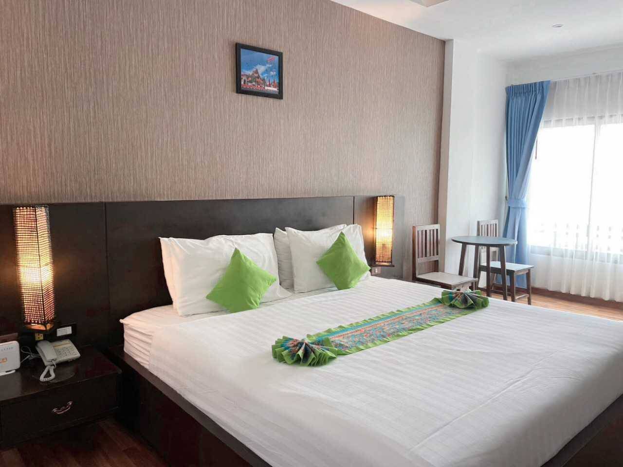 superior double room | 1 bedroom, premium bedding, desk, blackout curtains
