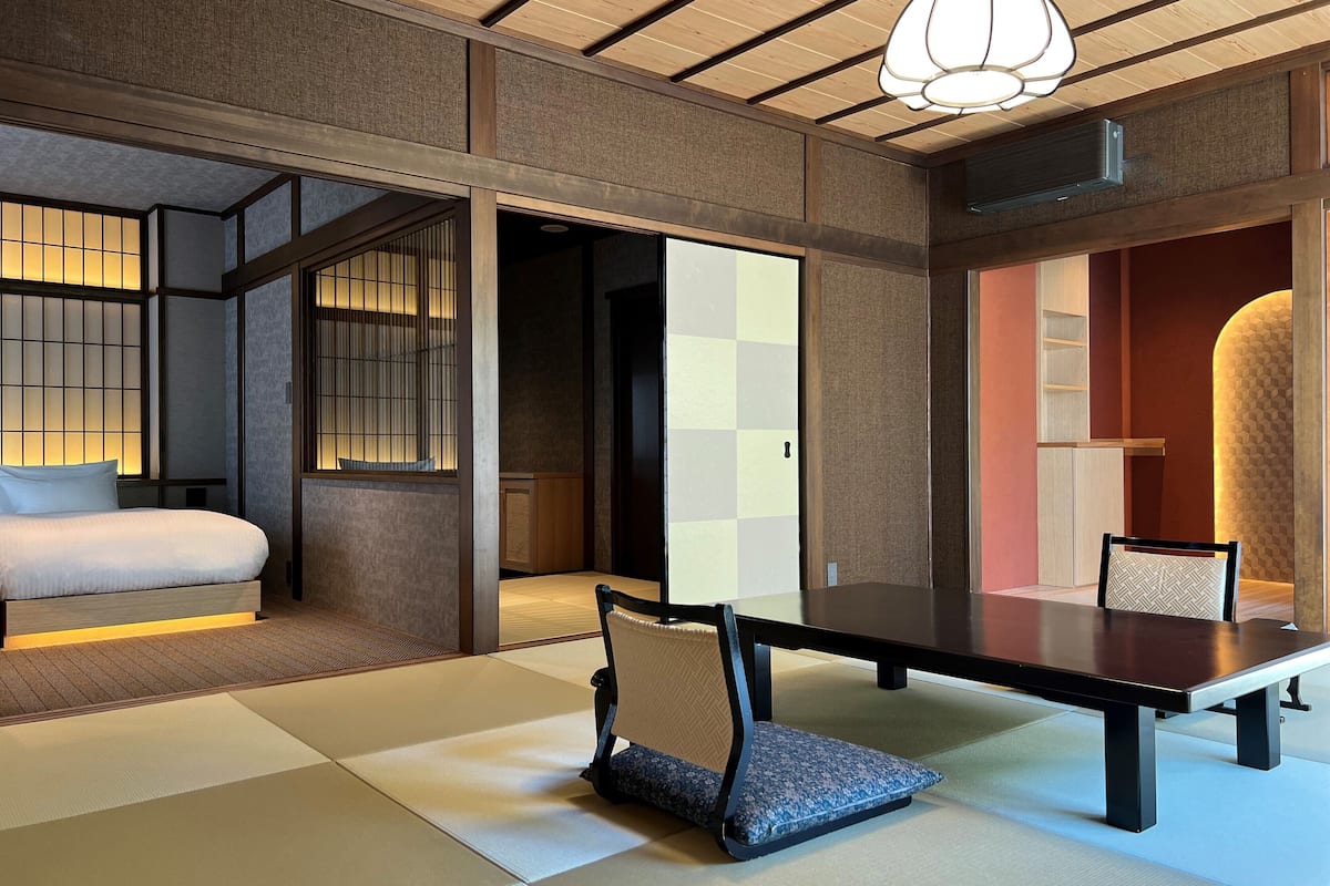 Deluxe-Zimmer, 1 Schlafzimmer, Nichtraucher, Gartenblick (Modern Japanese Western Style) | 1 Schlafzimmer, Daunenbettdecken, Zimmersafe, Schreibtisch