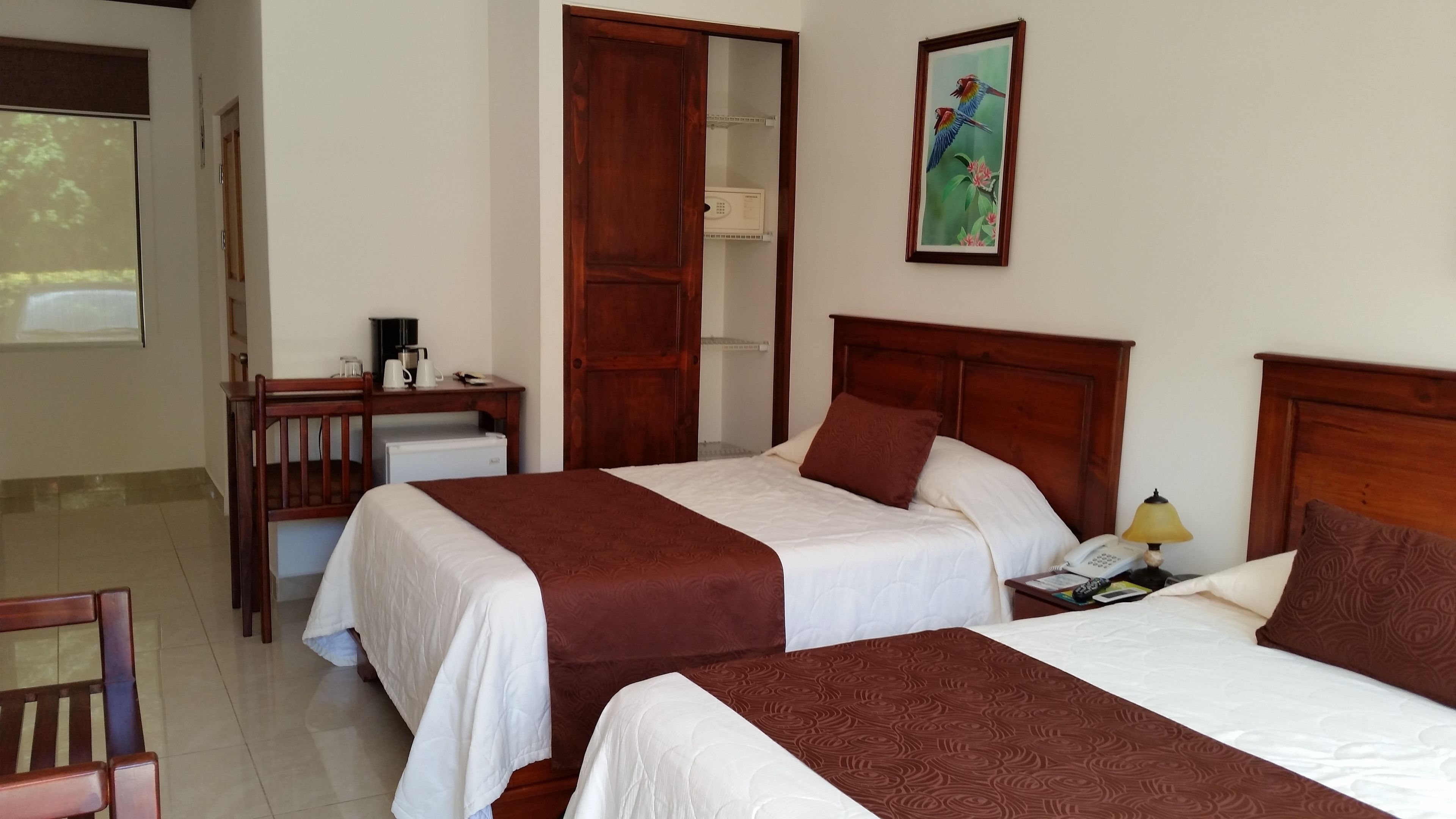 Premium bedding, in-room safe, desk, blackout curtains