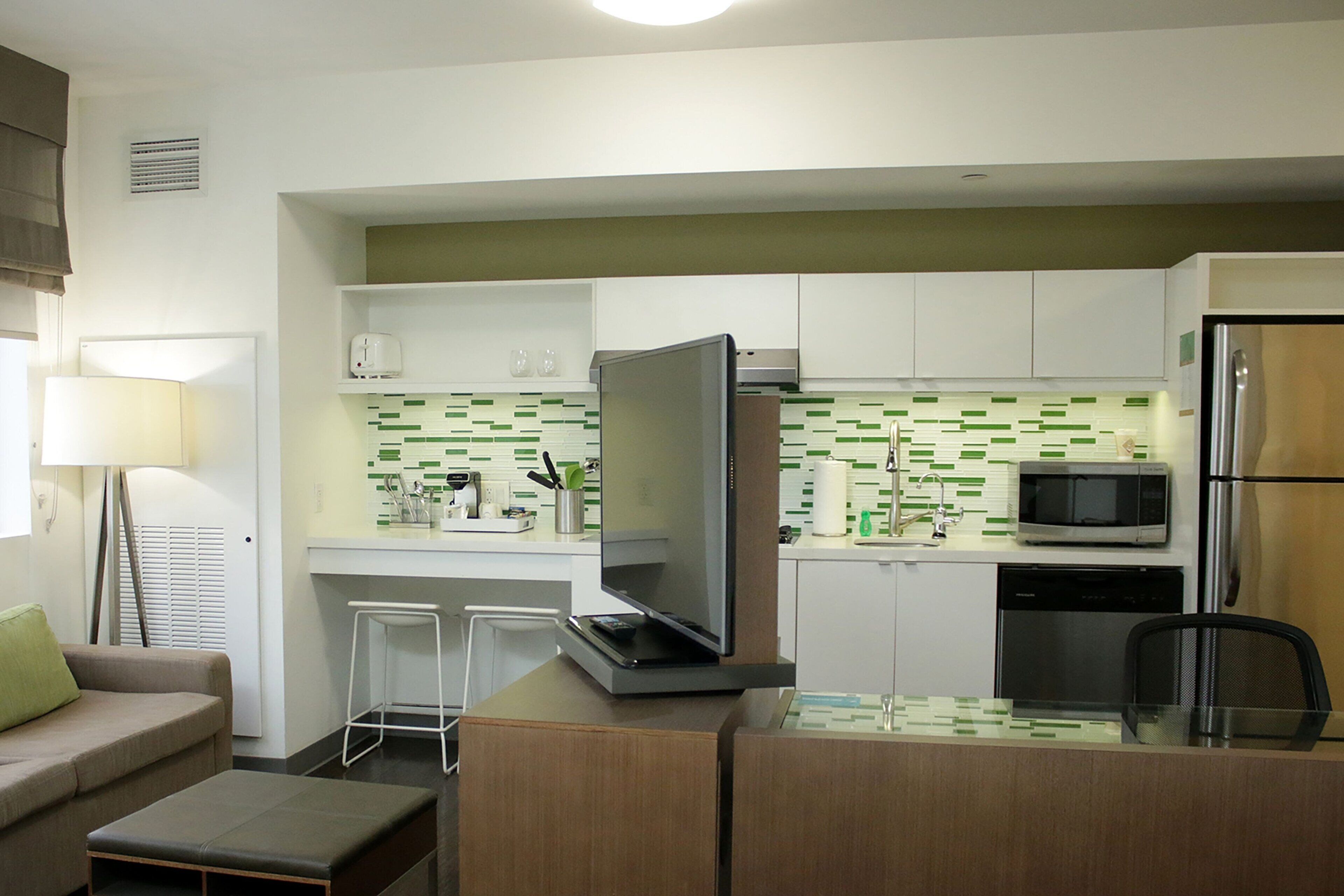 studio, 2 queen beds, non smoking | 1 bedroom, premium bedding, down duvets, in-room safe