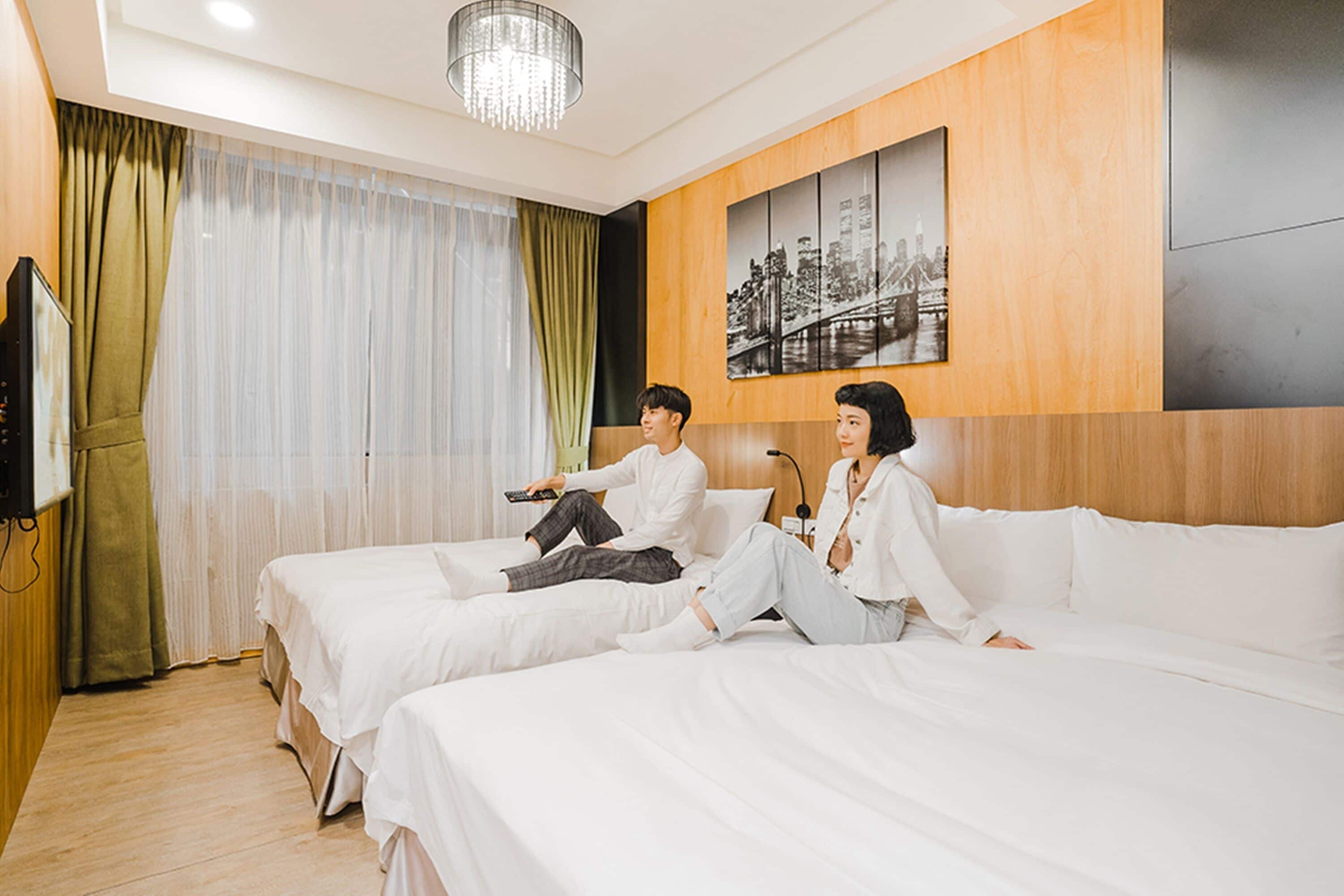 boutique family room  | in-room safe, desk, iron/ironing board, free cots/infant beds